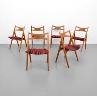 Hans Wegner CH29 X-BACK Chairs, Set of 6 - Sold for $3,125 on 05-06-2017 (Lot 312).jpg